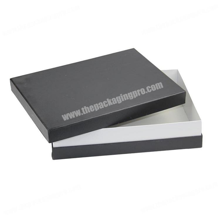 Work home  lid and base rigid recyclable custom design rigid paper board packaging gift  boxes