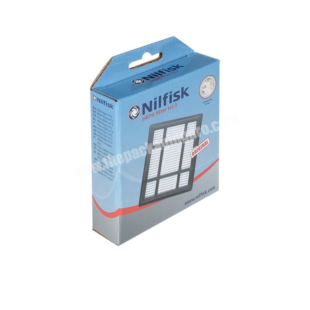 Yongjin Color Printing Wholesale Custom Retail Small Double Opening Box With Handle