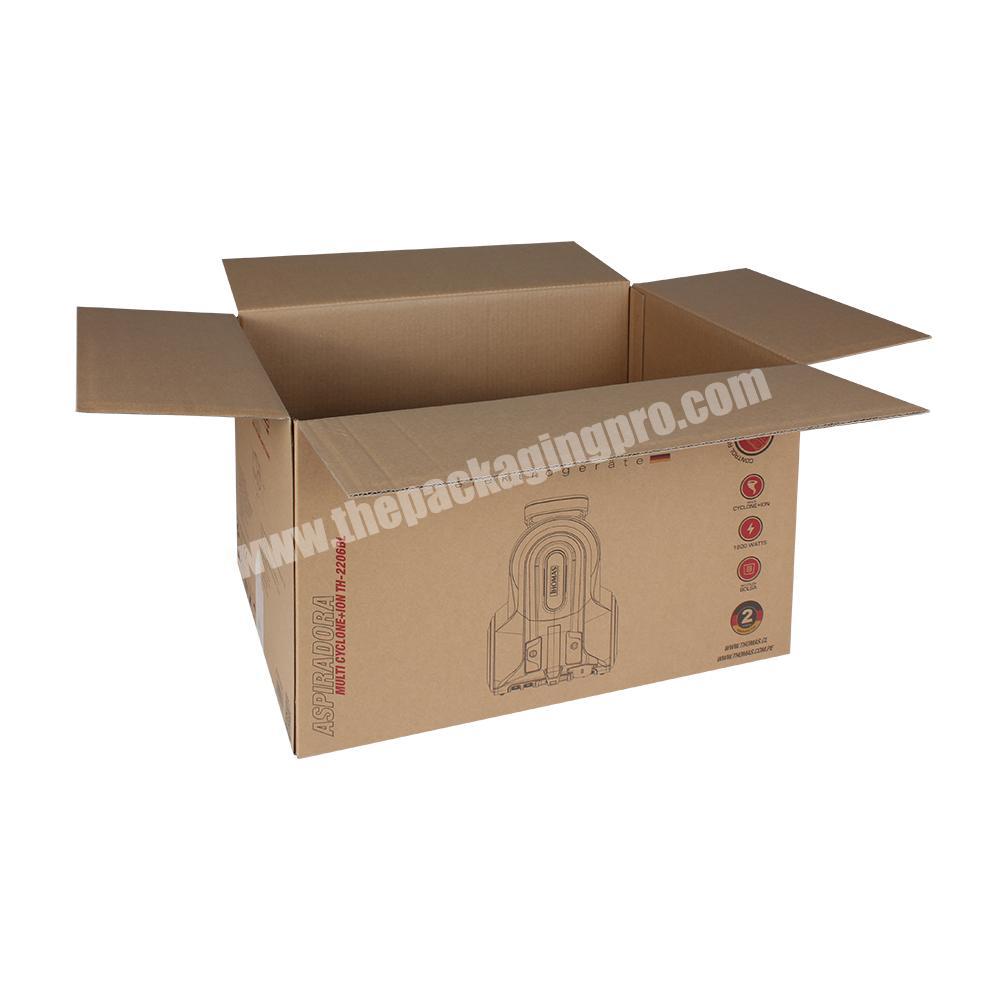 Yongjin Custom Logo Full Colors printing fsc eco corrugated box paper packaging box