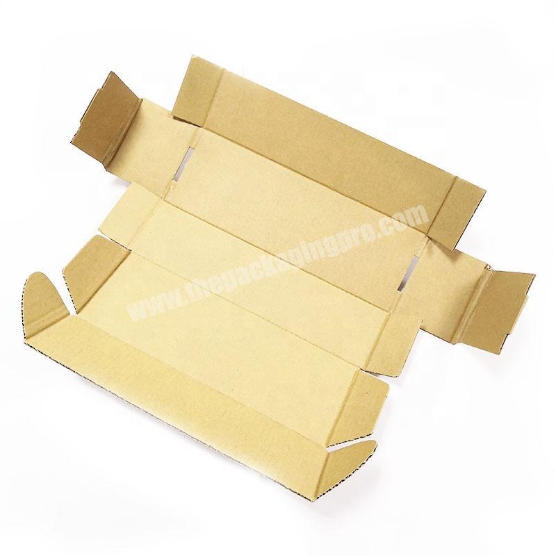 Yongjin Custom Paper Work Home Packing Small Shipping Mailer Corrugated Box