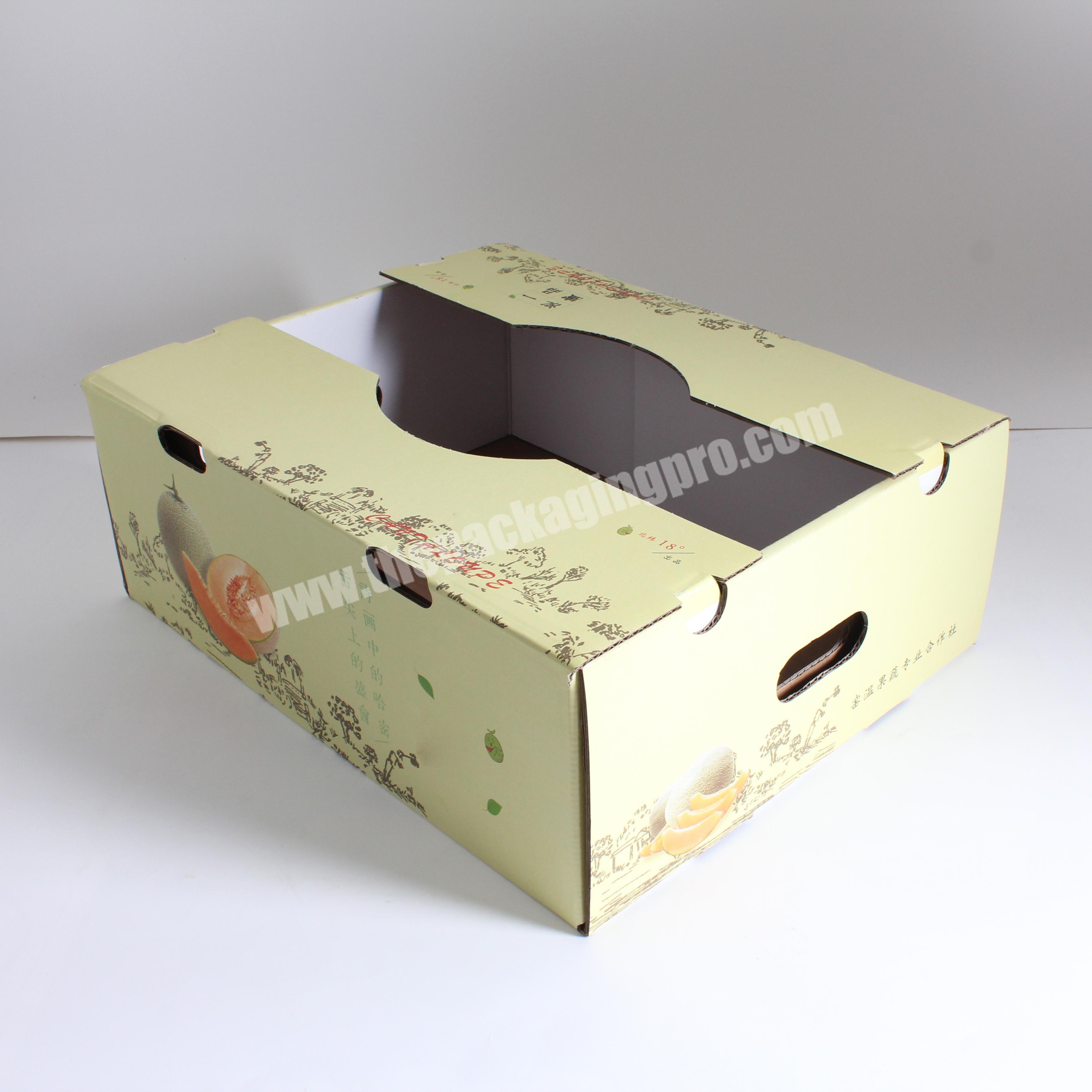 Yongjin hot sale coloured egg cartons cabbage vegetable packing box