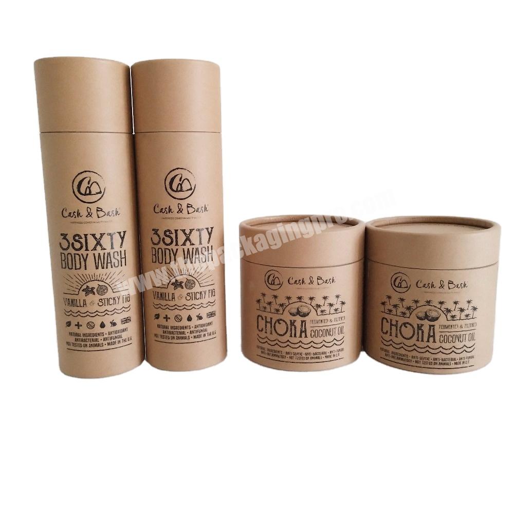 100% biodegradable packaging cardboard paper tube for giftcandle