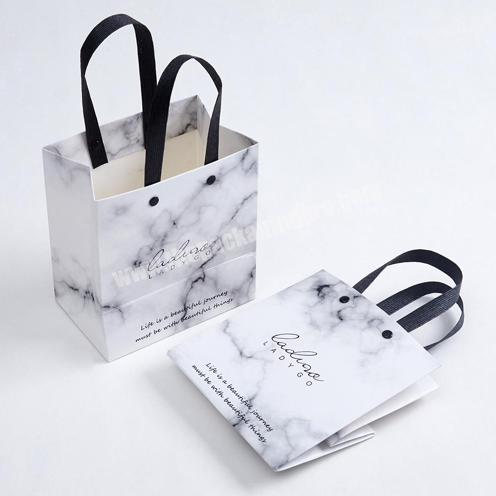 Boyang Custom Logo Printed Cheap Christmas Fancy Paper Shopping Jewelry Packaging Gift Mailing Bags