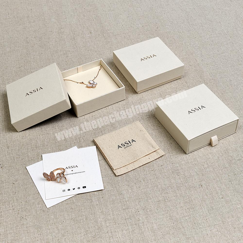 Boyang Recyclable Paper Cardboard Custom Logo Printed Jewelry Packaging Boxes