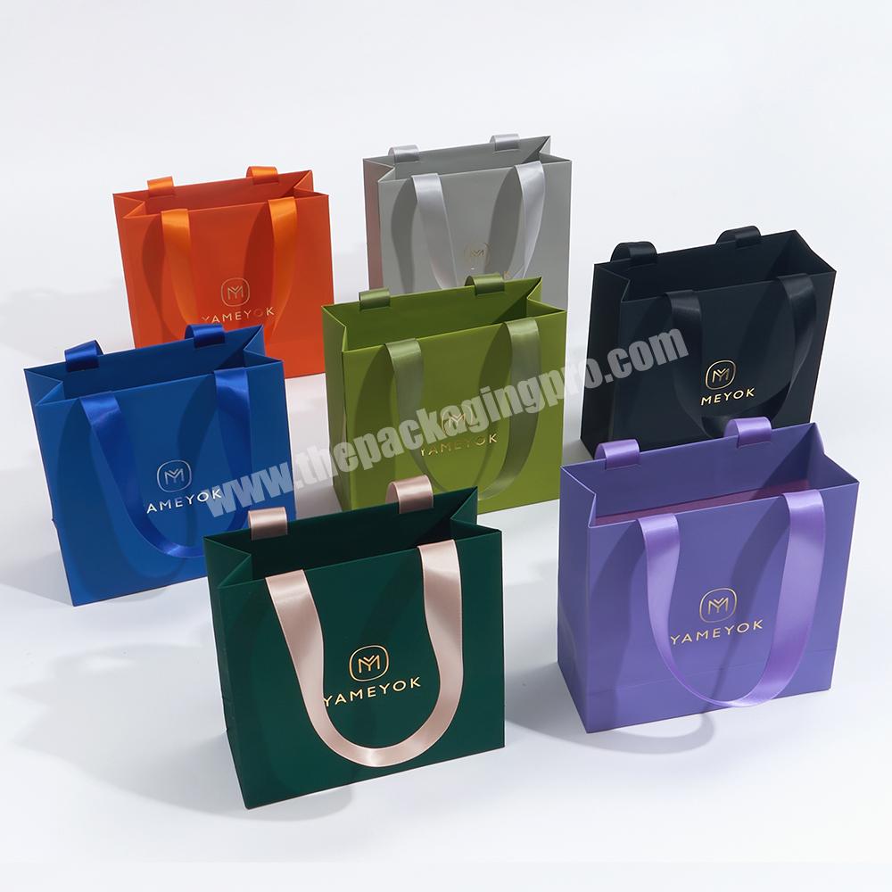 Boyang Wholesale Cheap Price Luxury Recycled Jewelry Gift Packaging Paper Shopping Bag