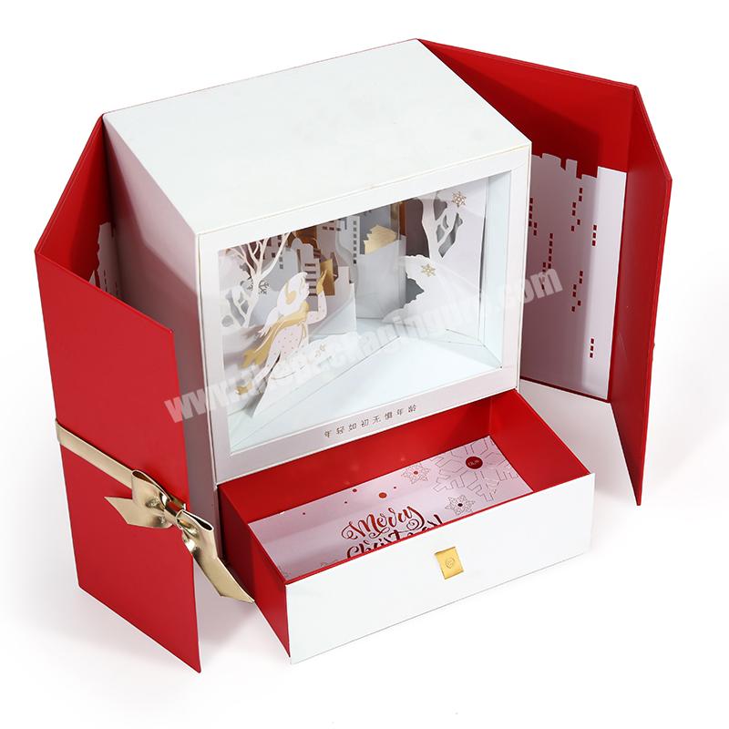 Bulk Beauty Body Care Set Cosmetic Luxury Boxes OEM Custom Unique Double Door Cosmetics Packaging Gift Box