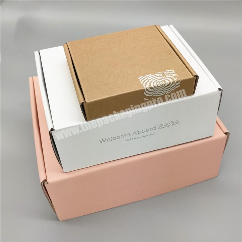 Cardboard Gift Shipping Box Carton Color Box Folding Mailer Box