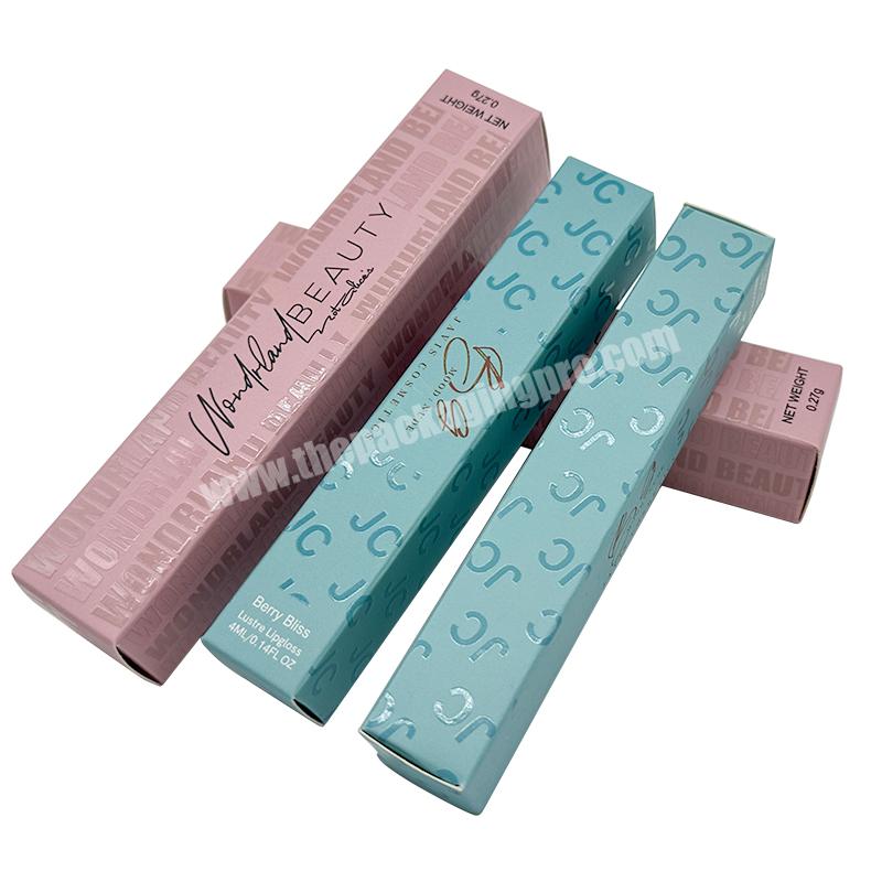 Cheap Low MOQ Red Lipstick Long Wear Lip Scrub Containers Private Label Boxes