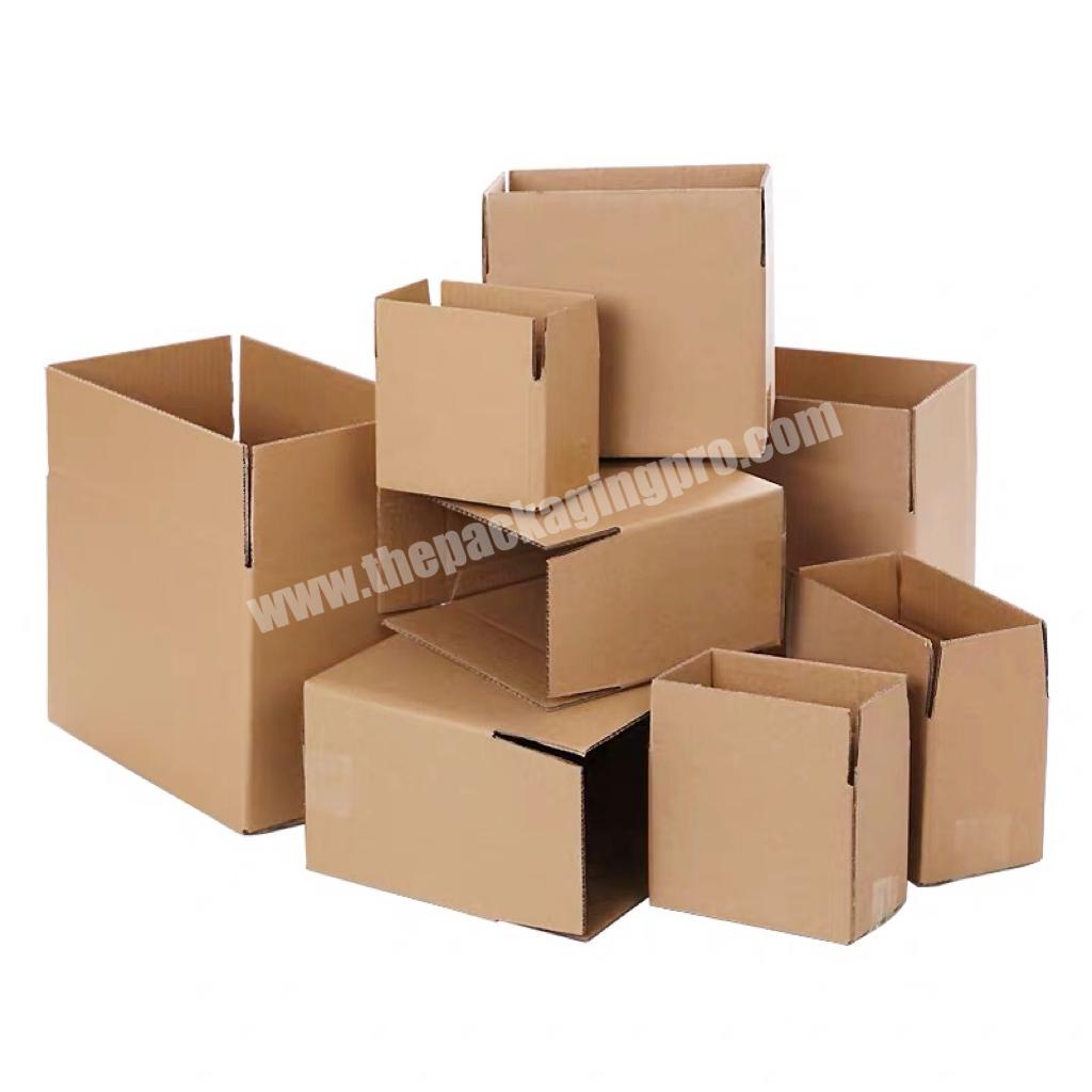Cheap Price Rectangle Customized Corrugated Product Packaging Delivery Box
