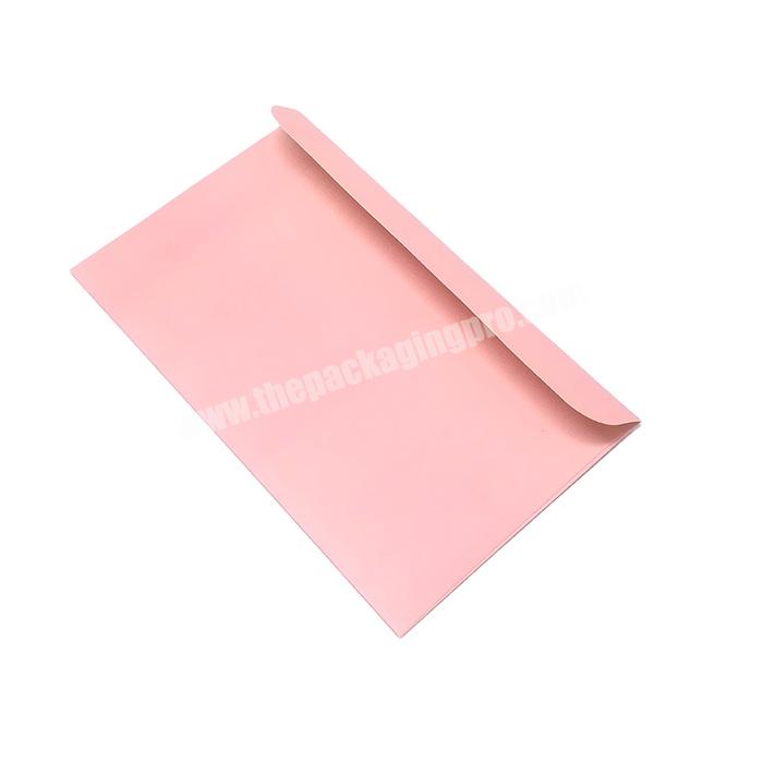 China manufacturer custom logo envelope shape flower box