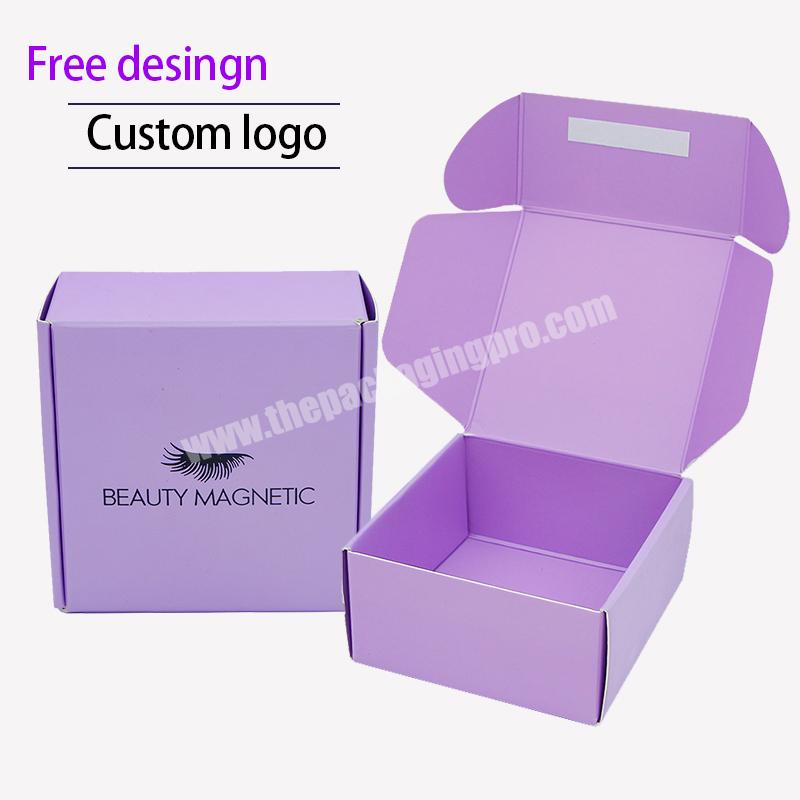 Chinese Factory Eco-friendly Custom Garment Packaging Paper Gift Mailing Clothes Boxes Colorful Shoe Box Clothing Mailer Box