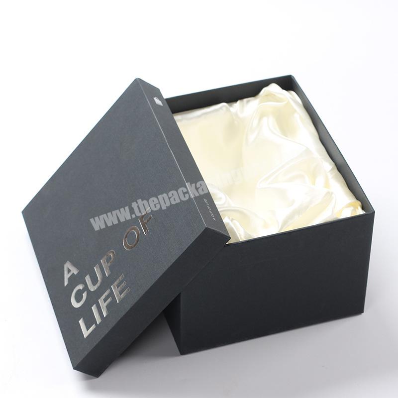 Coffee cup set gift box cup boxing custom boxes with logo packaging