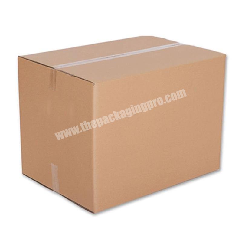 Corrugated Colored Eco Recycled Individually Packed Kraft Gift Box Small Mailing Corrugated Boxes