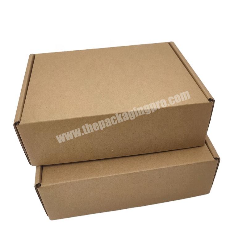 Corrugated Custom Cute Shipping Boxes Kraft Brown Shipping Corrugated Mailing Boxes