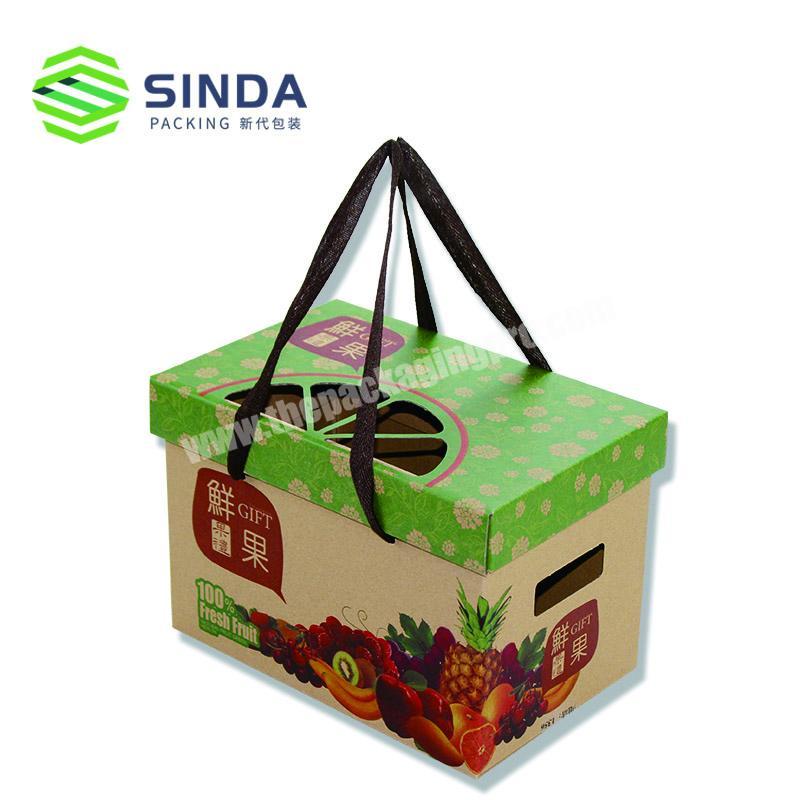 Corrugated Paper Box Cheap Fruit Cartons Packing for Sale