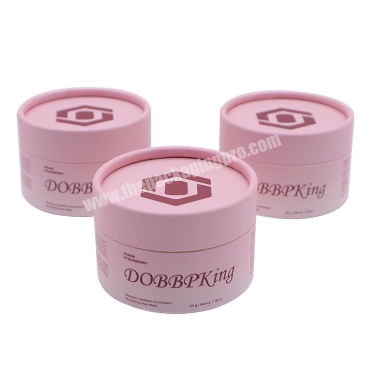 Custom 200g multiple capacity paper cosmetic flower bath salt solid perfume bath ball towel tube packaging round gift box