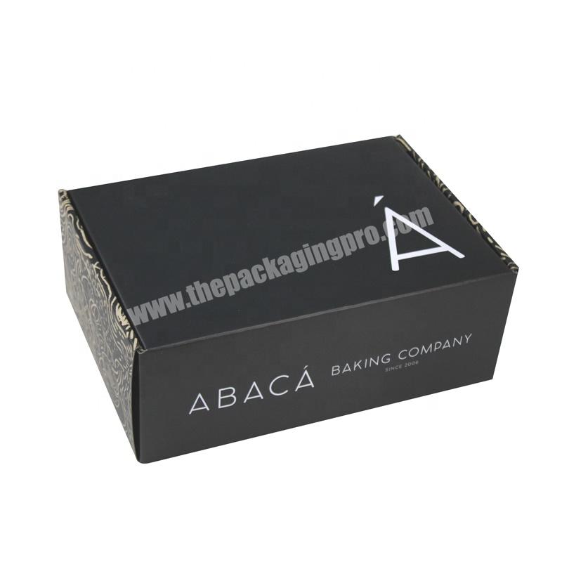 Custom Black Color Mailer Box Foe Shoes Packaging