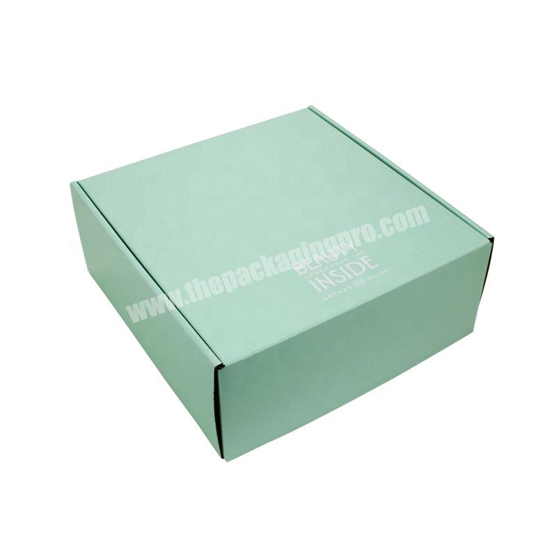 Custom Corrugated Paper Packing Mailer box For Subscription Box For Shipping