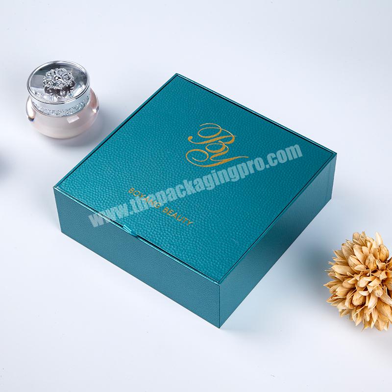 Custom Cosmetic Box Luxury Logo Printed Make Up Set Paper Gift Cosmetic Gift Packaging Make Up Box