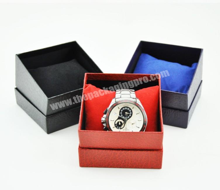 Custom Cost-effective 2PCS UP-Bottom Recycled Paper Package Box for Pocket Watch