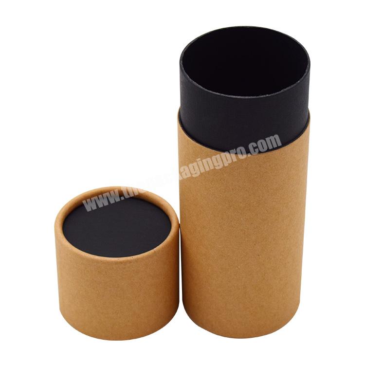 Custom Design Small Cylinder Paper Cardboard Luxury Perfume Bottle Paper Tube Packaging