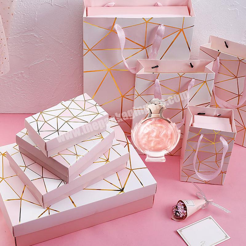 Custom Gift Paperbox Empty Storage Box Perfume Bottle Paper Packaging Luxury Perfume Box