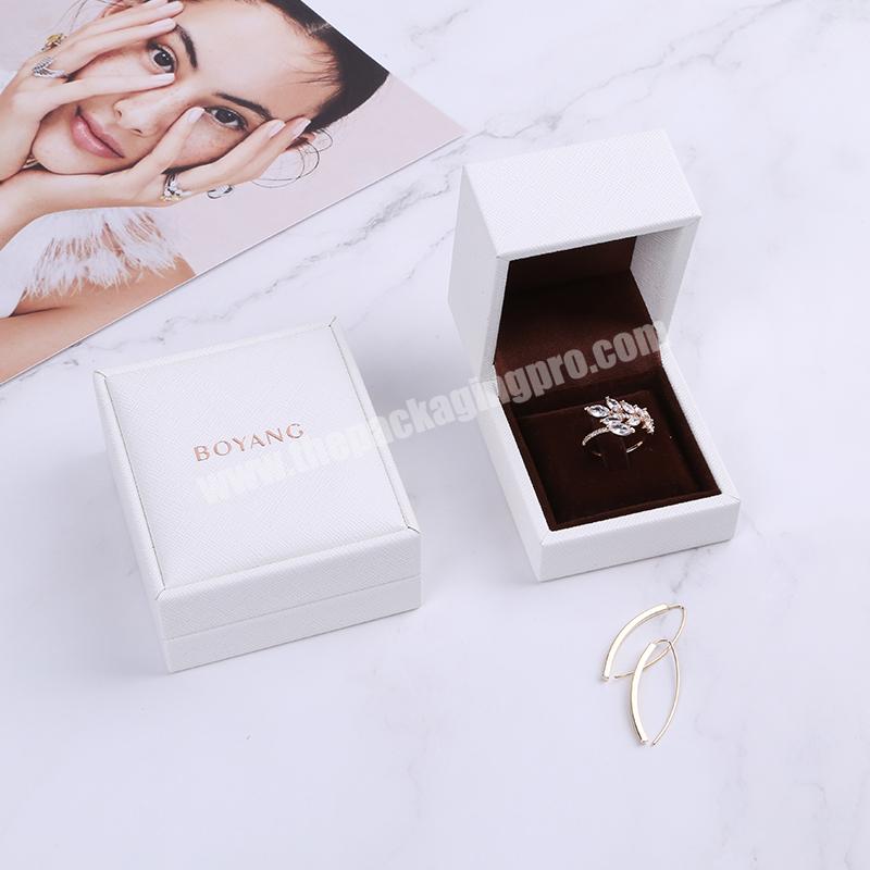 Custom Hot Sell Display Luxury Printed Box Jewelry Storage Packaging Unique Marble Necklace Ring Box