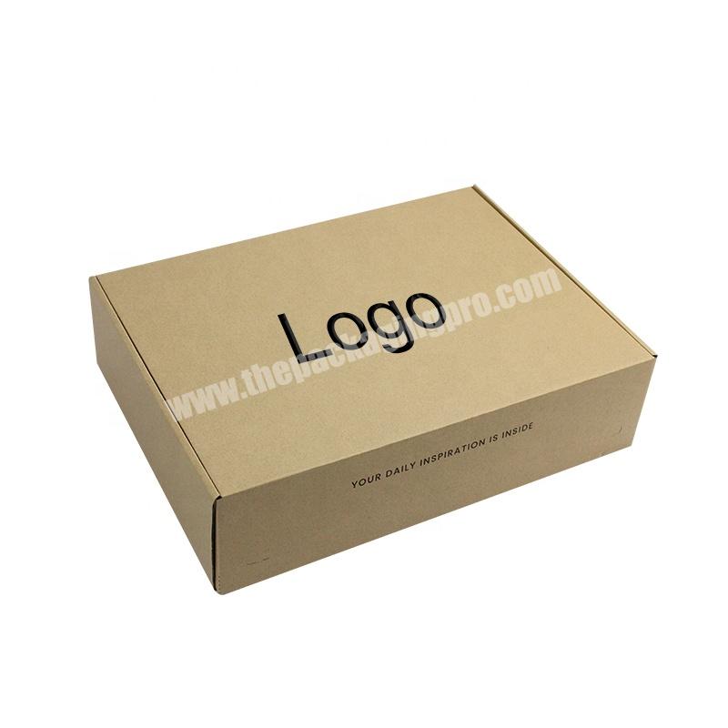 Custom LOGO Design Corrugated Shipping Packaging Mailer box