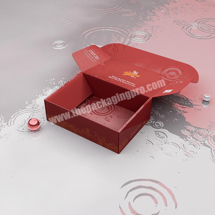 Custom Logo Cardboard Cosmetic Shipping Boxes Black Paper Corrugated Mailing Packaging Boxes For Clothing