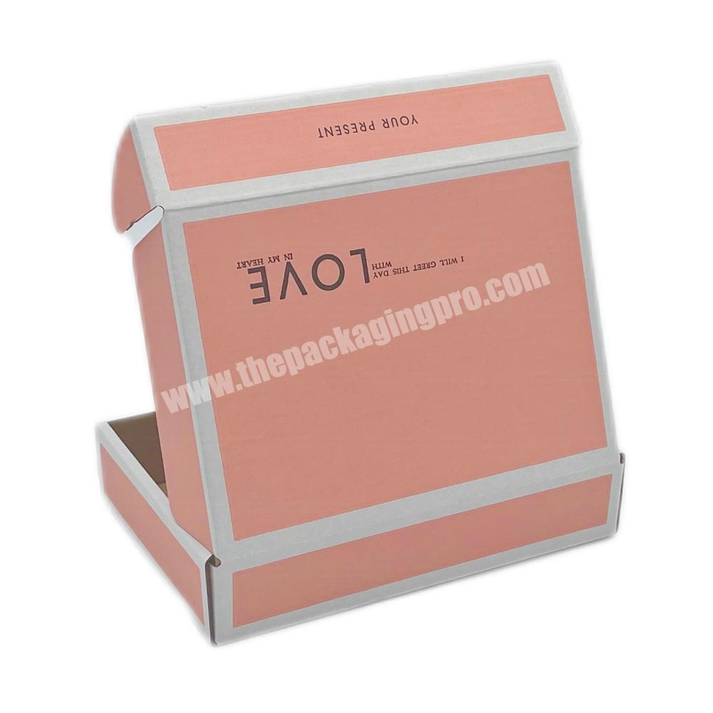 Custom Logo Carton Cardboard Print Fold Gift Mailing Shipping Paper Packaging Mailer Corrugated Box