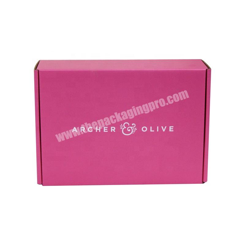 Custom Logo Color  Corrugated Boxes shipping Package  Mailer Shipping Box