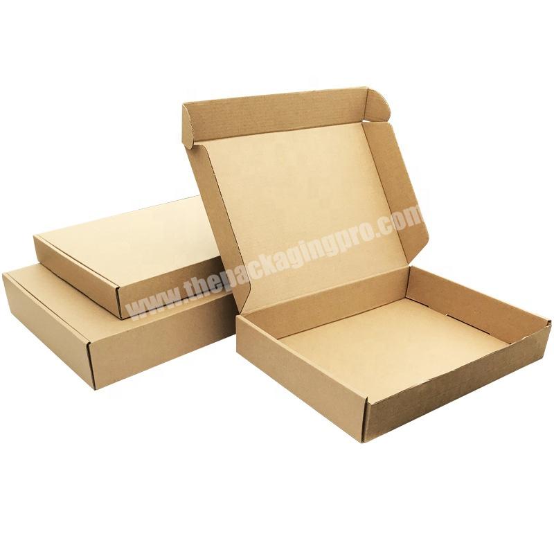 Custom Logo Eco E Flute Corrugated Cardboard Paper Large Packaging Shipping Mailer Box