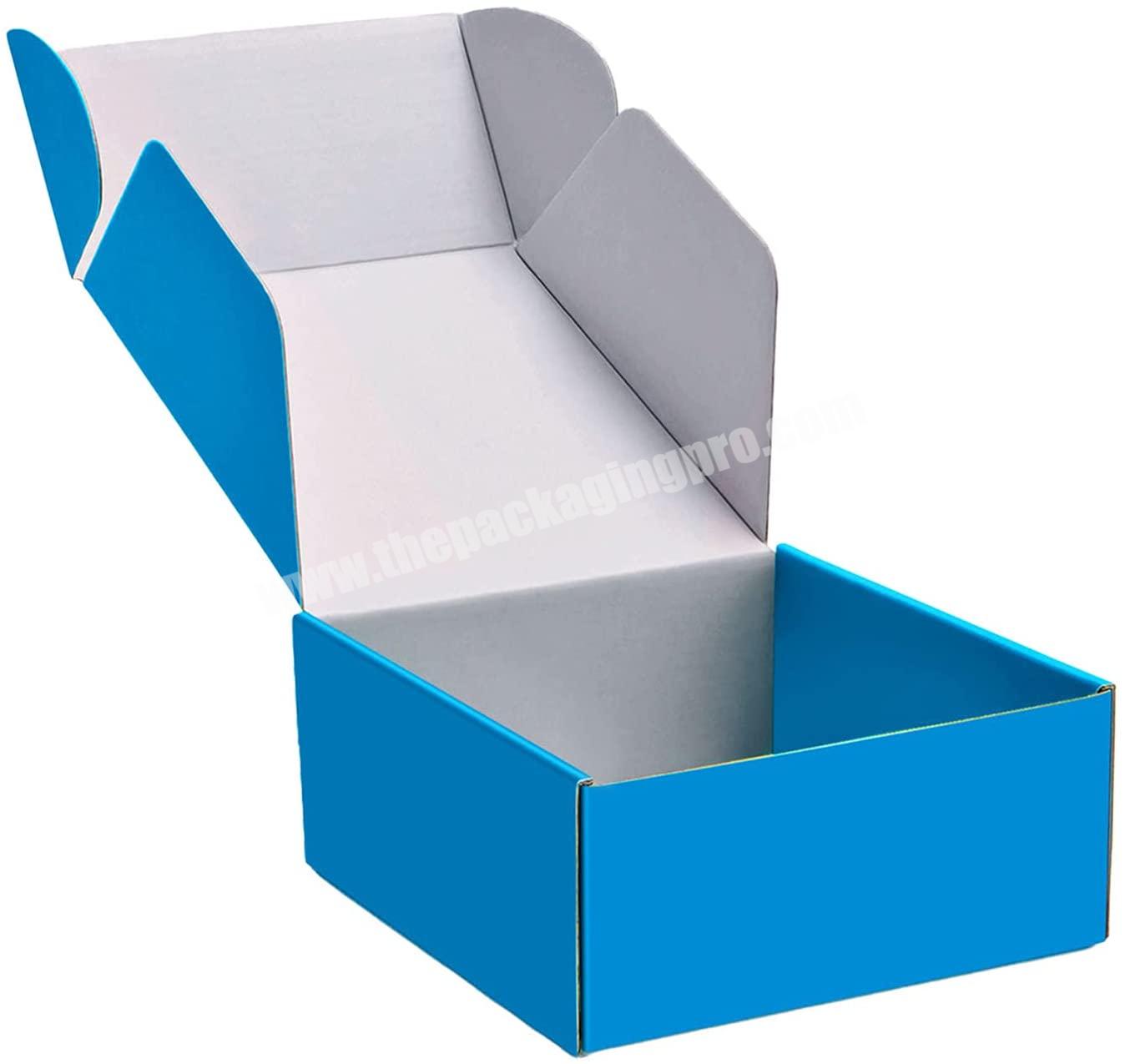 Custom Logo Eco Friendly Personalised Ecommerce Postal Cardboard Paper Corrugated Paper Box Packaging