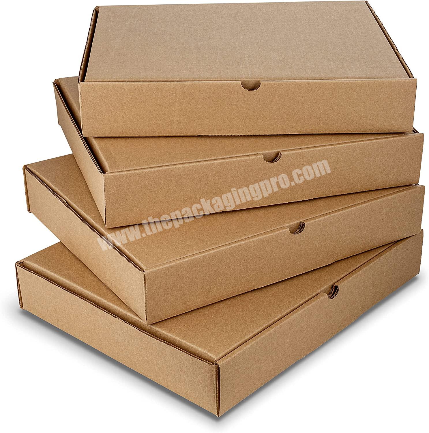 Custom Logo Eco-friendly Kraft Paper Pizza Box Takeout Food Packaging Boxes for Pizza