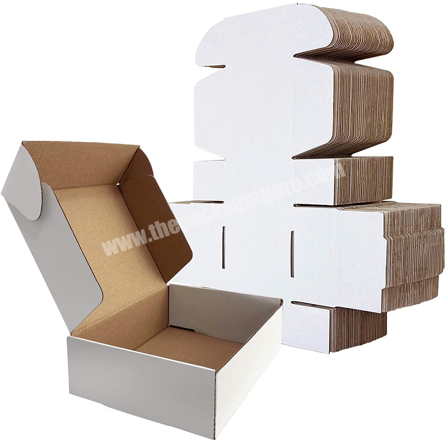 Custom Logo Full Color Printing Personalized Colorful Packaging Cardboard Corrugated Postal Shipping Mailers Boxe