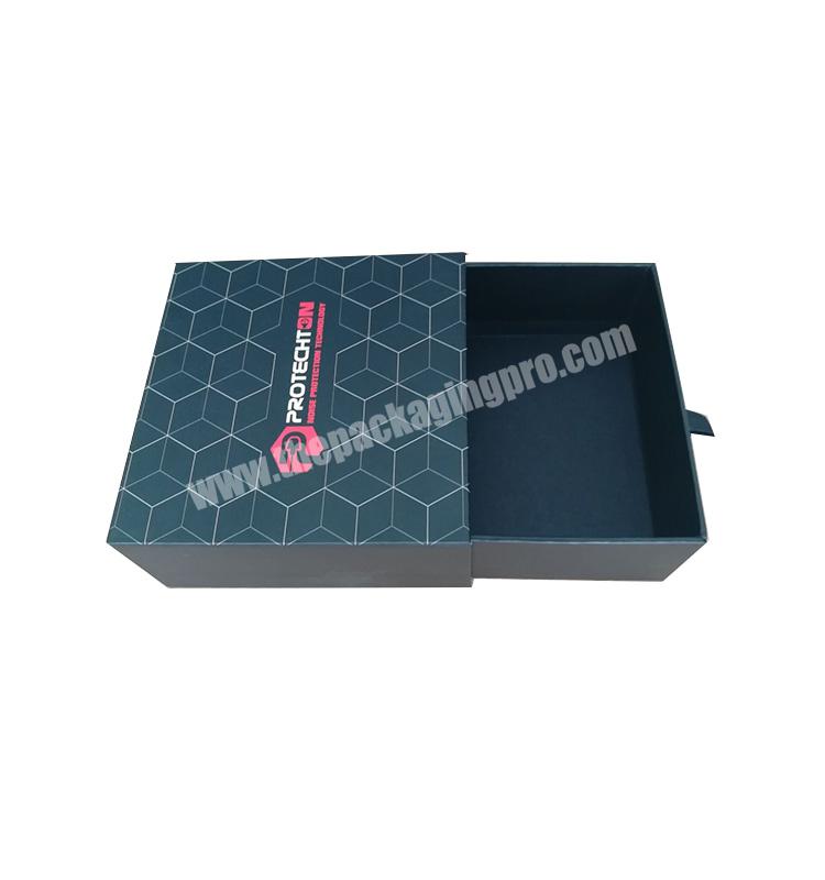 Custom Logo Luxury Black Drawer Square Preserved Rose Flower Gift Set Box Packaging Magnetic Large Gift Boxes For Present