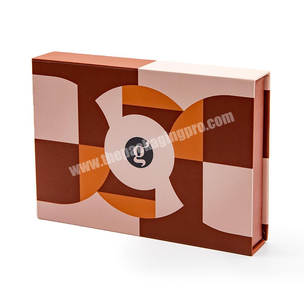 Custom Logo Luxury UV Printed Cardboard Packaging Magnetic Lid Closure Rigid Gift Boxes