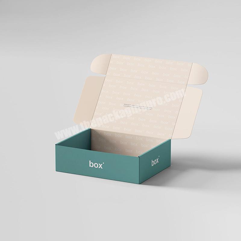 Custom Logo Packaging Cardboard Corrugated Carton Mailer Box Baby Clothing Shoes Corrugated Packaging Paper Shipping Boxes