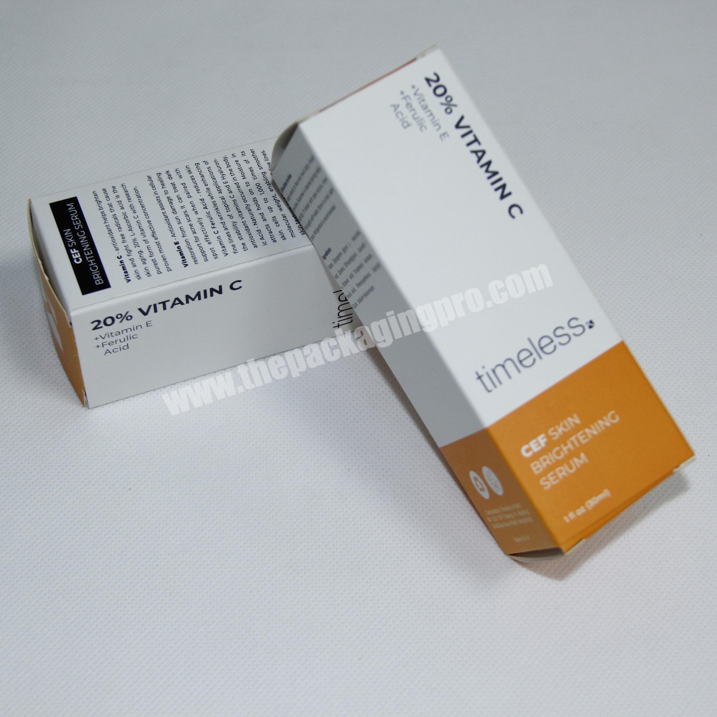 Custom Logo Packing box  printing folding Eco Friendly packaging paper box for Medicine Pill box