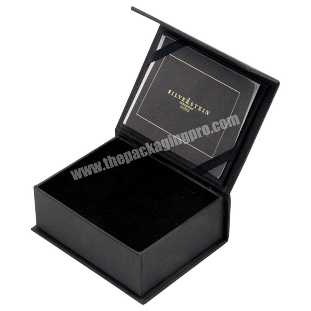 Custom Logo Printed Jewelry Watch Box Sets Gift Ring Pendant Packaging Boxes Display