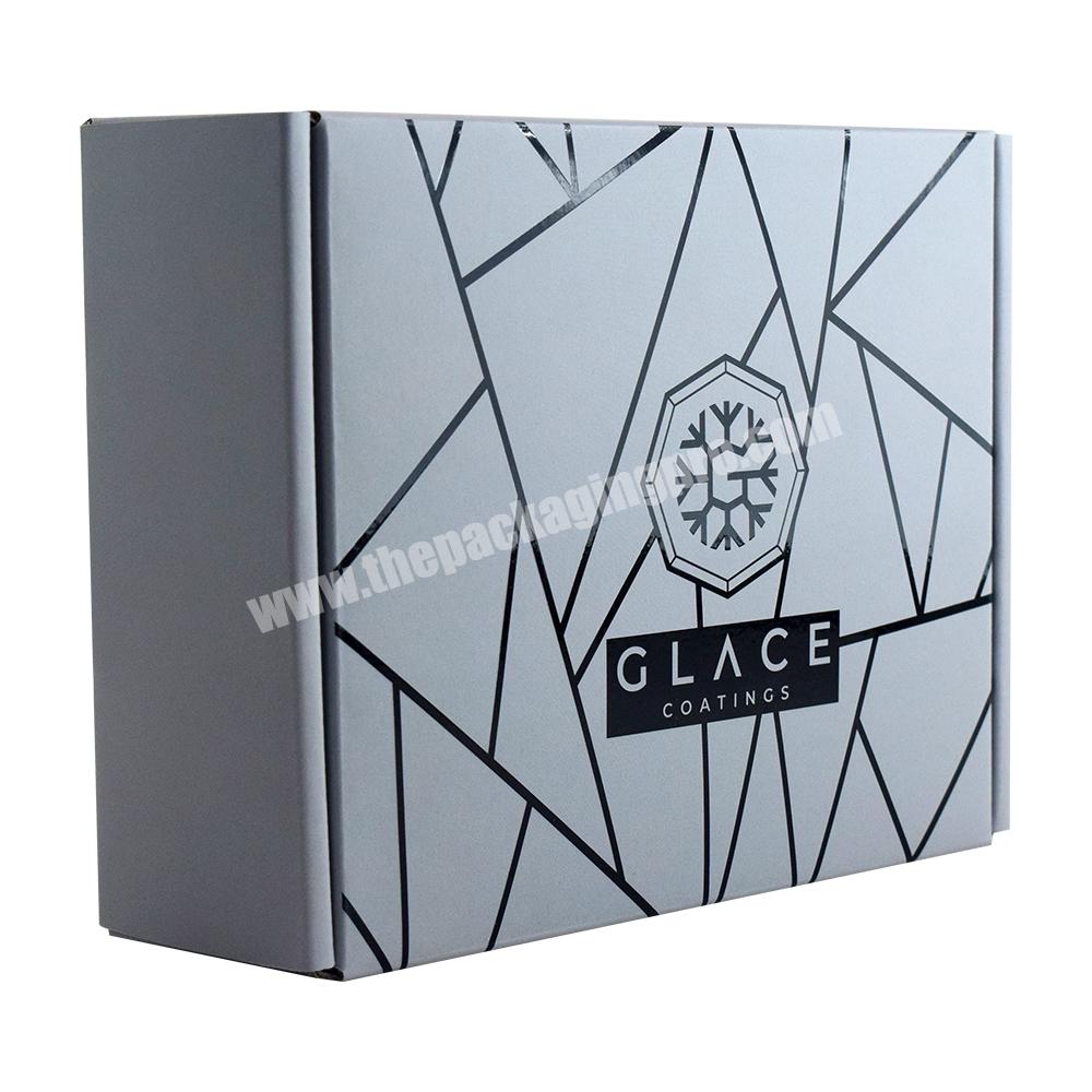 Custom Logo Printed Luxury Corrugated Folding Kraft Paper Packaging Box Cardboard Shipping Gift Mailer Boxes