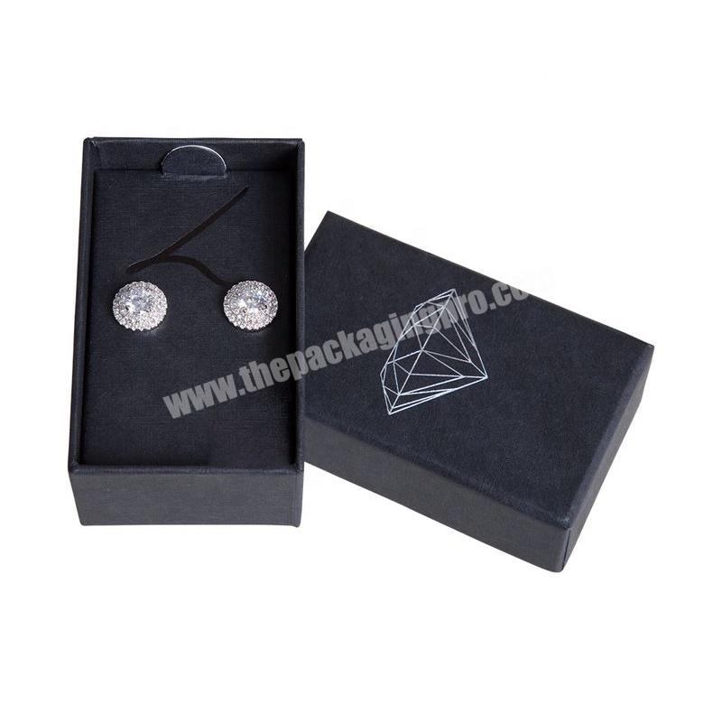 Custom Logo Printed Luxury Gift Cheap Paper Jewelry Boxes with lid Wholesale Bracelet Necklace Jewellery Packaging box