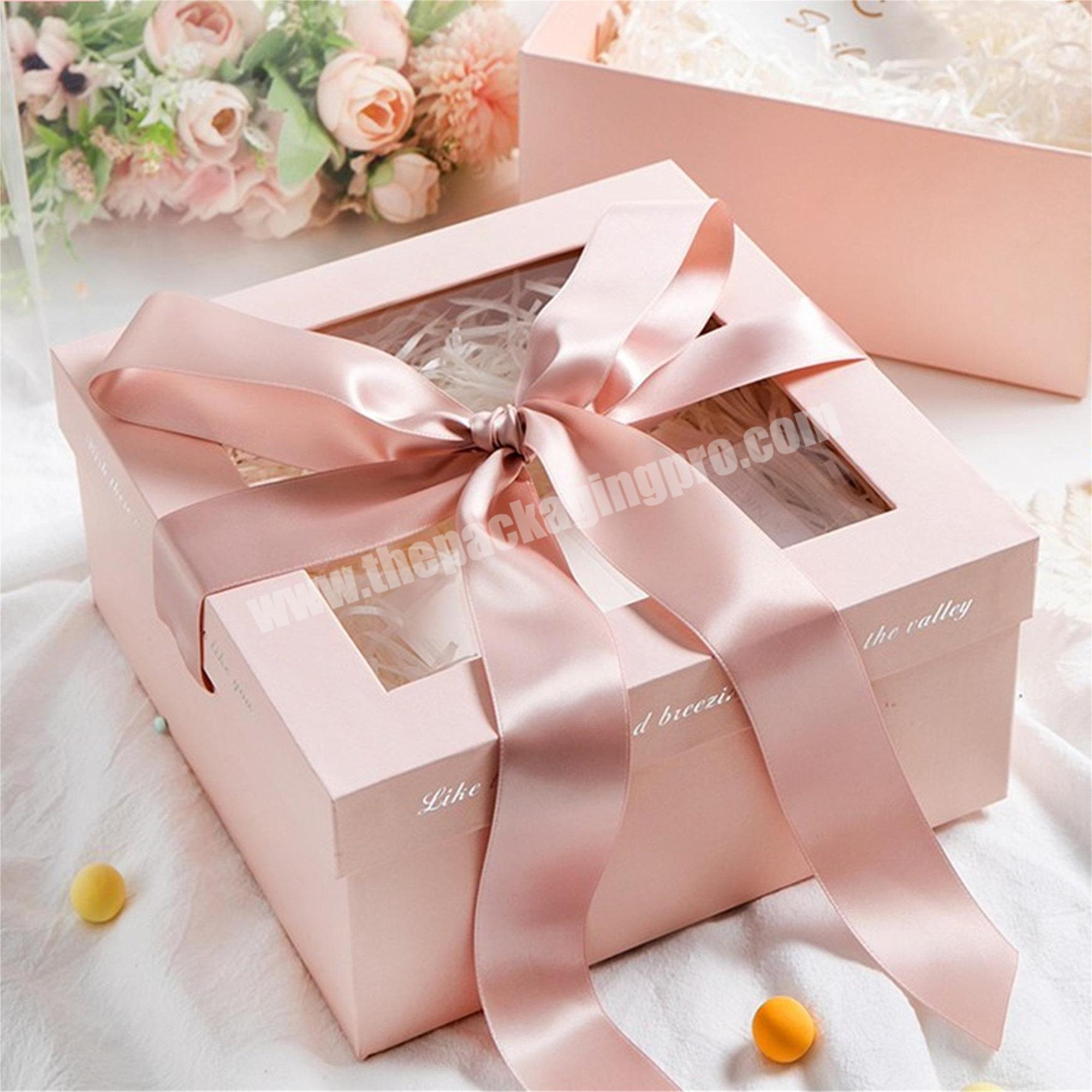Custom Luxury Design Happy Mothers Day Custom Logo Rigid Paper Packaging Boxes For Gift