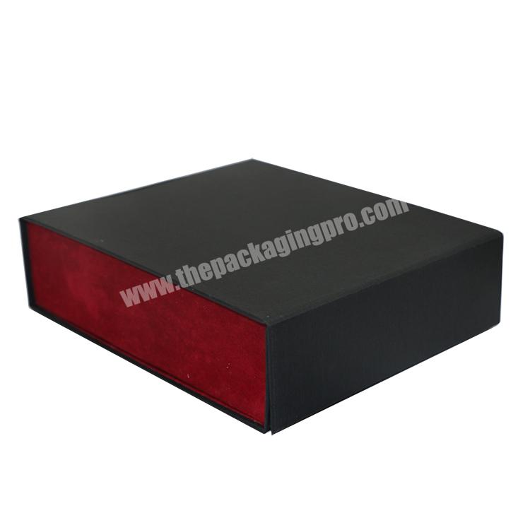 Custom Luxury Velvet Suede Satin Lined Gift Sets Boxes Ring Jewelry Necklace Premium Women'S Men Gift Box Bulk For Jewelry