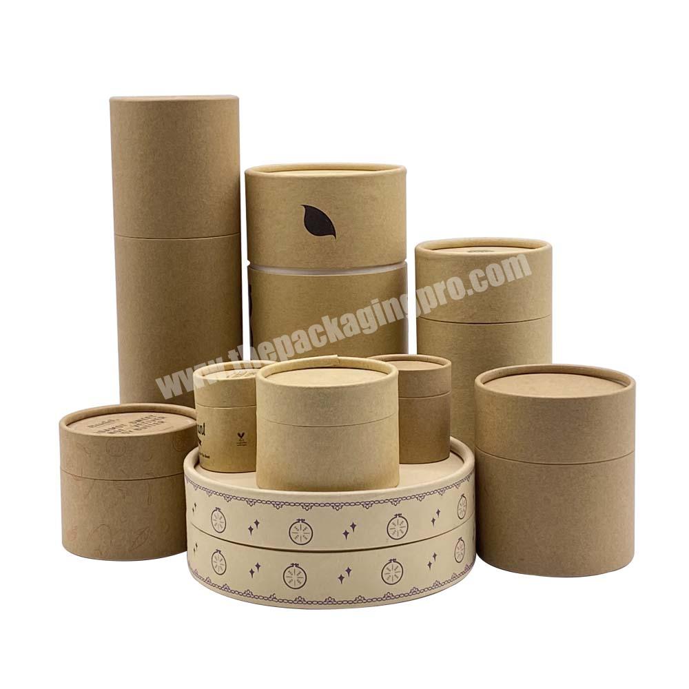 Custom Paper Tube Cardboard Tube Kraft Paper Pen Box Packaging
