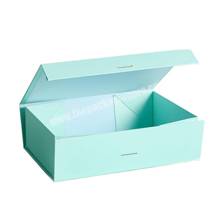 Custom Printed Logo Magnetic Flap Folding Cardboard Box Eco Friendly Tea Gift Packaging Box
