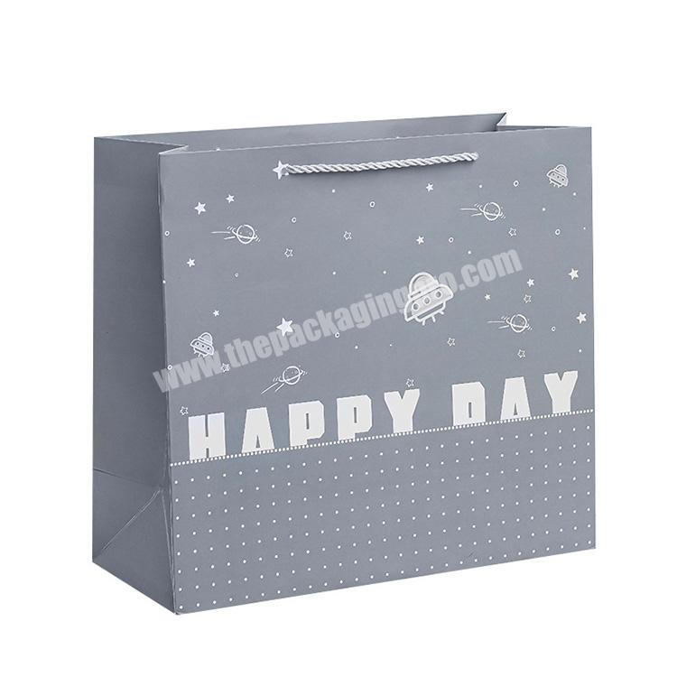 Custom Printed Paper Bag Promotional Branded Paper Bag Eco Environmental Gift Bags For Small Business