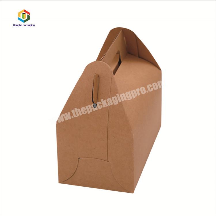 Custom Printing Cardboard Bento Lunch Box Fast Food Paper Packaging Kraft Paper Packing Box Paper Gift Paperboard Package Box DB