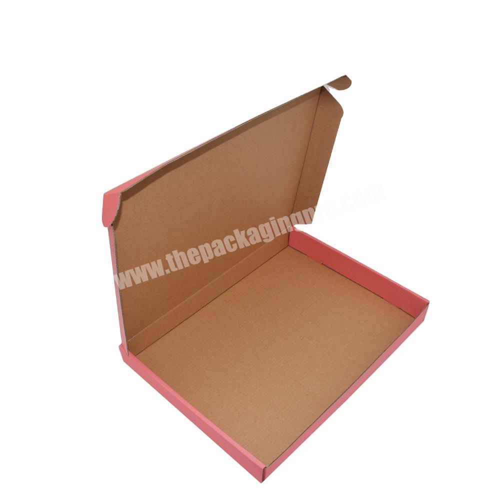 Custom Printing Design Food Box Corrugated Paper Brown Pizza Box