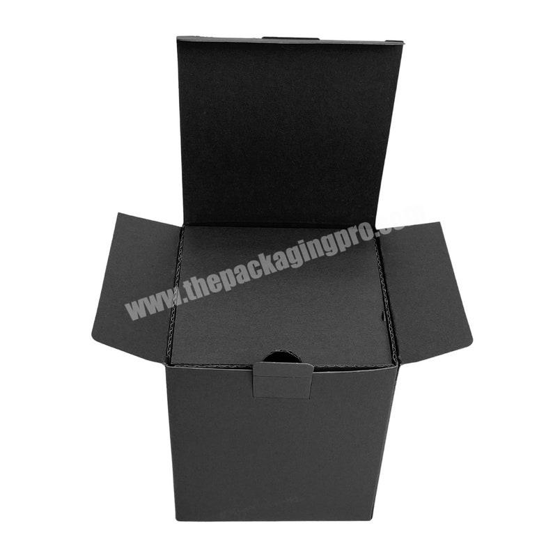 Custom Private Label Black Scented Candle Packaging Luxury Gift Box Set with Logo